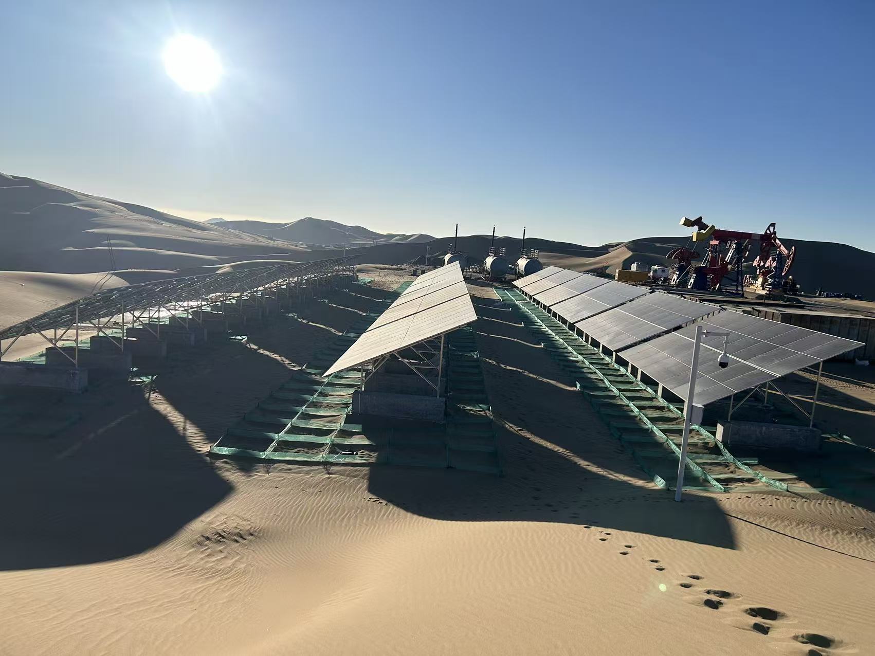 microgrid solar and bess project in desert (3)