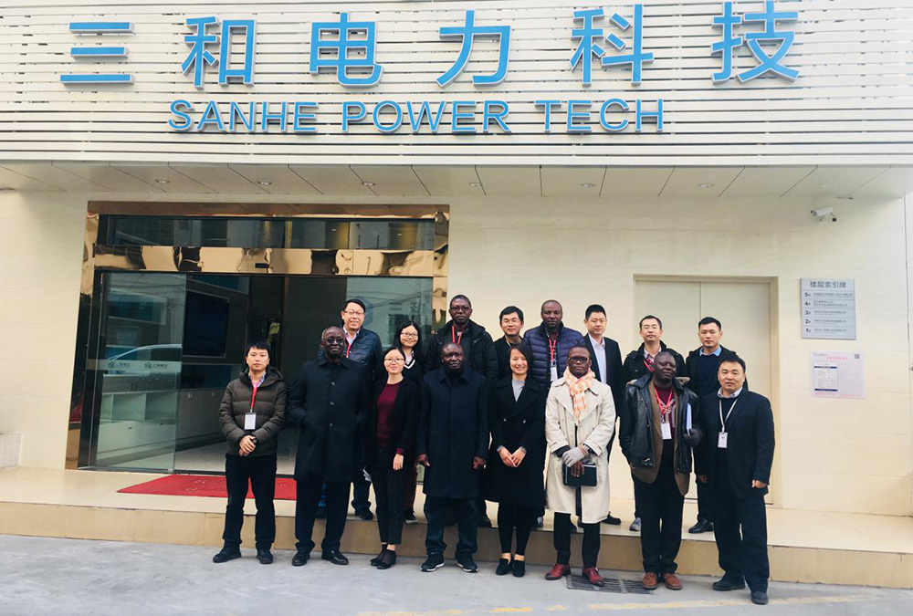 CMEC and Cameron Project Owner Visiting Sanhe Powe