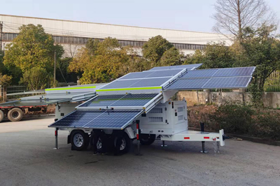 Mobile Solar-Powered Water Generation System