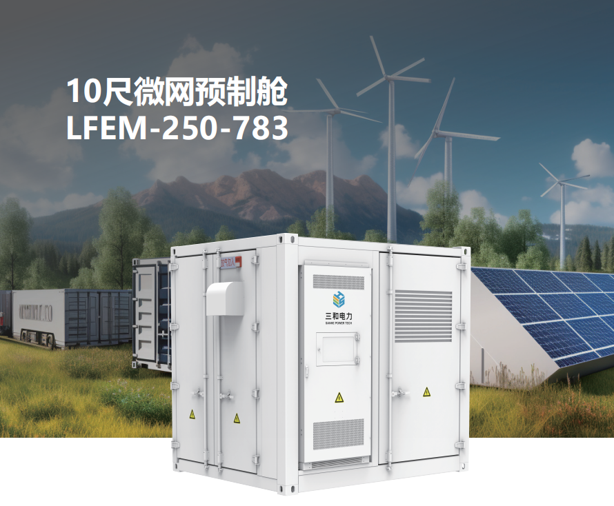 LFEM-125-261-E1 Liquid-Cooled PV & Energy Storage Microgrid Cabinet