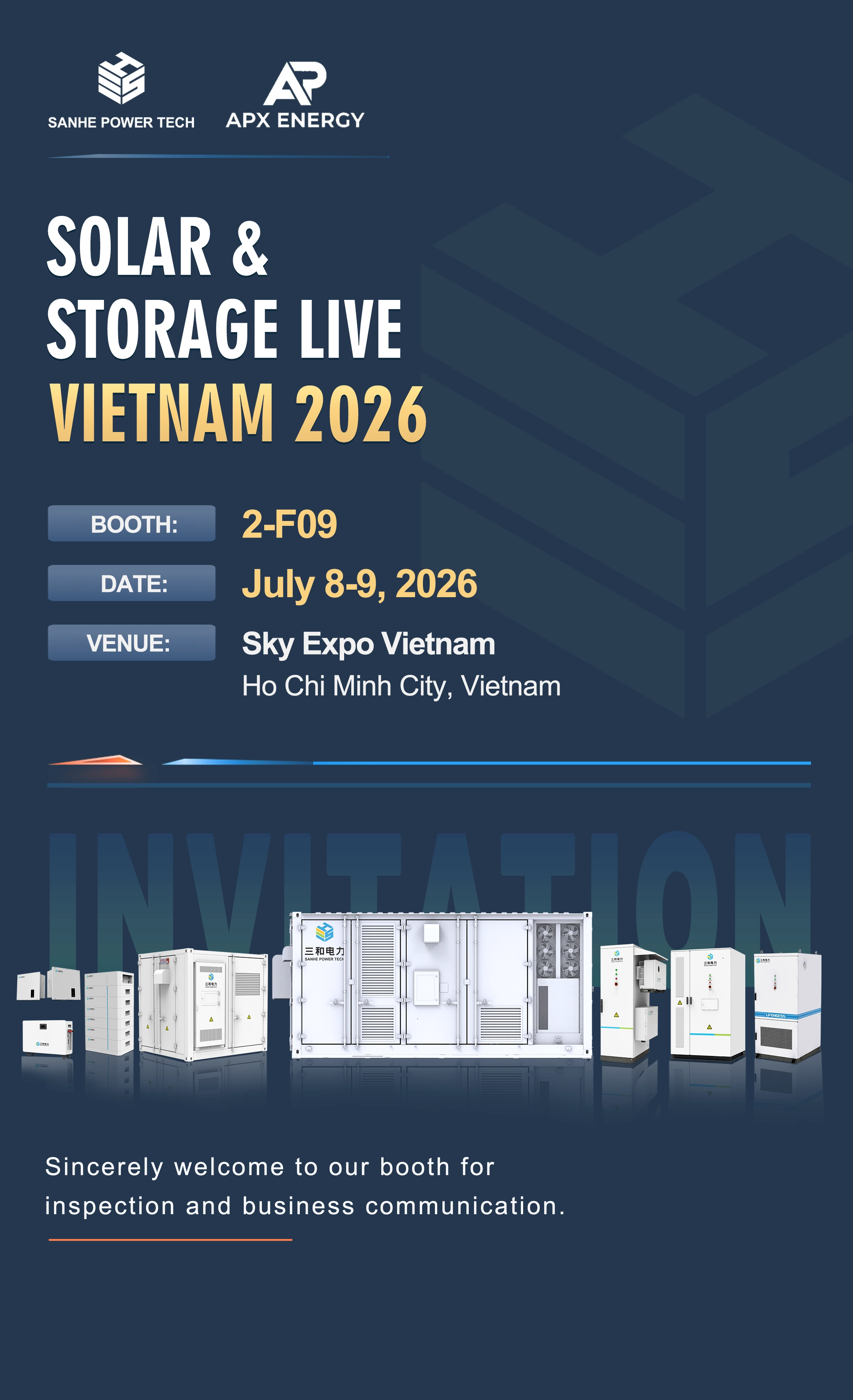 Solar & Storage Live Vietnam 2026 – Einladungsschreiben